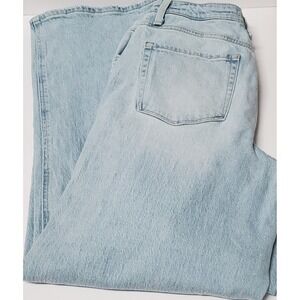 VERVET Blue Jeans 28 Mid Rise Wide Leg Light Blue Cotton/Spandex T5515 6 Pocket